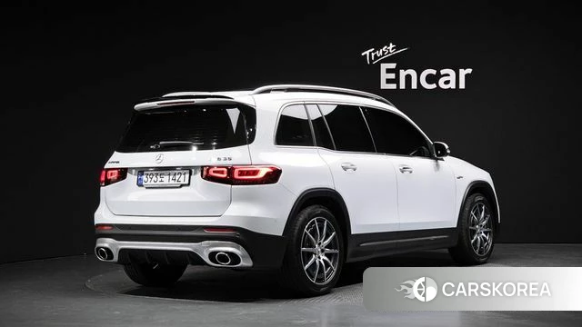 Mercedes-Benz GLB-Class X247 2023 Белый из Кореи