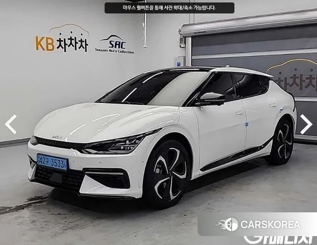 Kia EV6 2022 Белый из Кореи