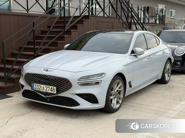 Genesis The New G70 2021 Светло-серебряный цвет из Кореи