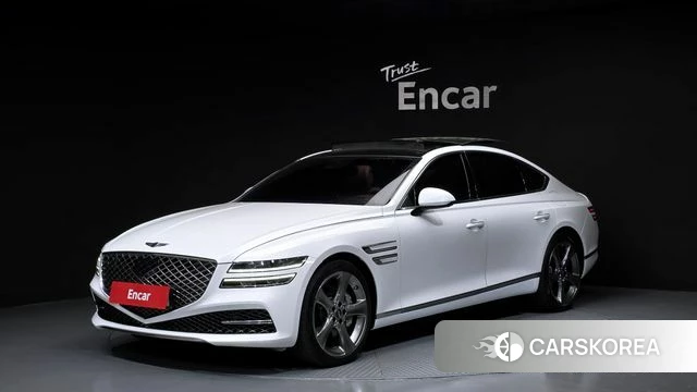 Genesis G80 (RG3) 2021 Белый из Кореи