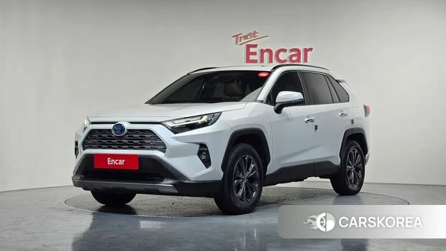 Toyota RAV4 5th Generation 2024 Белый из Кореи