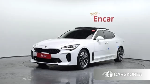 Kia Stinger 2018 Белый из Кореи