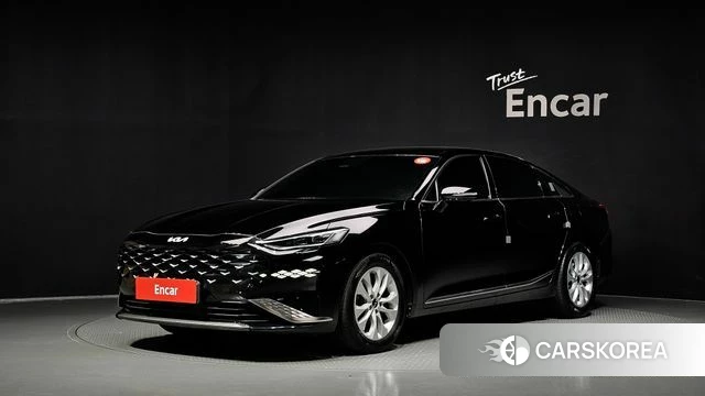 Kia K8 2021 Черный из Кореи