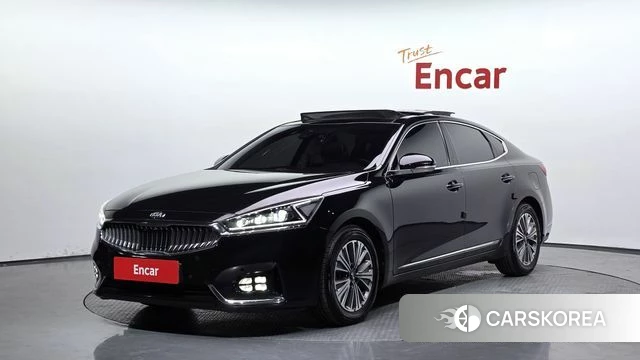 Kia All New K7 Hybrid 2018 Черный из Кореи