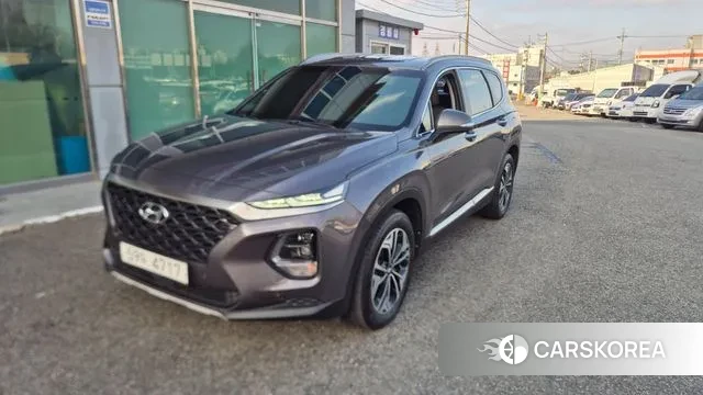 Hyundai Santa Fe TM 2018 Серый из Кореи