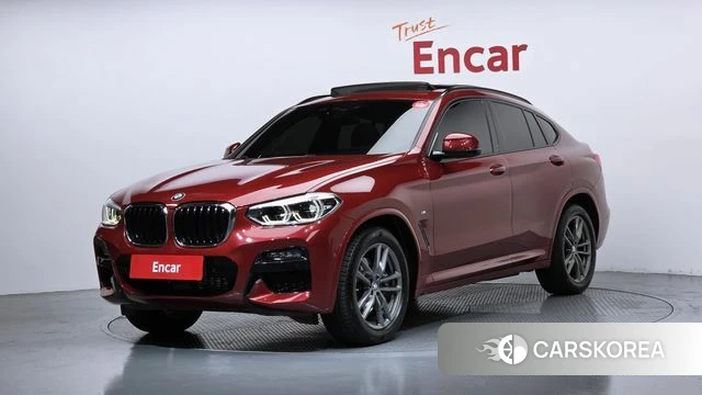 BMW X4 (G02) 2020 Красный из Кореи