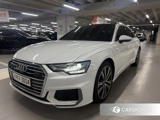 Audi A6 (C8) 2023 Белый из Кореи