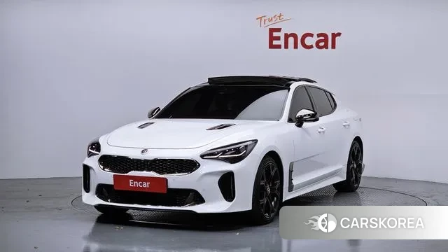 Kia Stinger 2018 Белый из Кореи