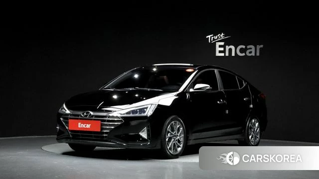 Hyundai The New Avante AD 2018 Черный из Кореи