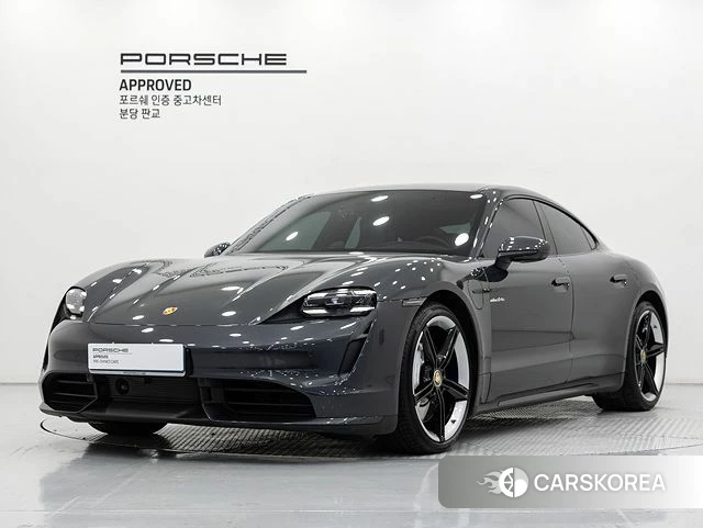 Porsche Taycan 2023 Серый из Кореи