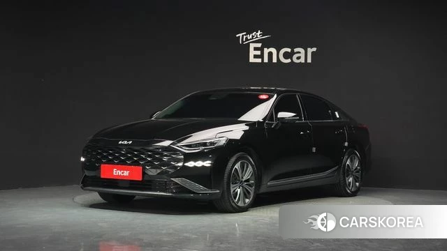 Kia K8 Hybrid 2022 Черный из Кореи
