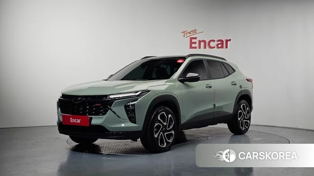 Chevrolet (GM Daewoo) Trax Crossover 2023 Светло-зеленый из Кореи