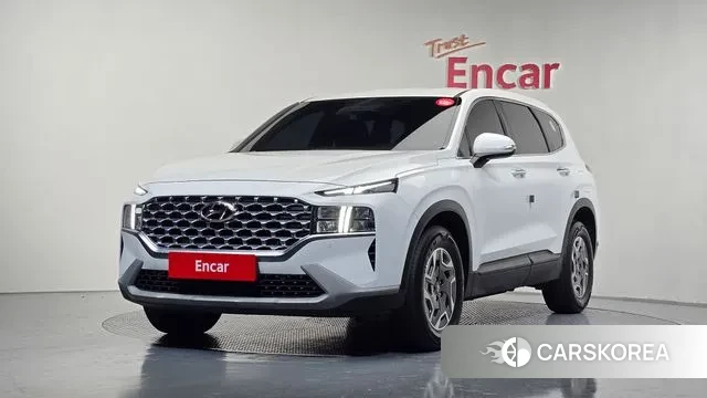 Hyundai The New Santa Fe 2021 Белый из Кореи