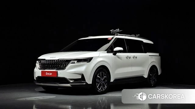 Kia Carnival 4th generation 2023 Белый из Кореи