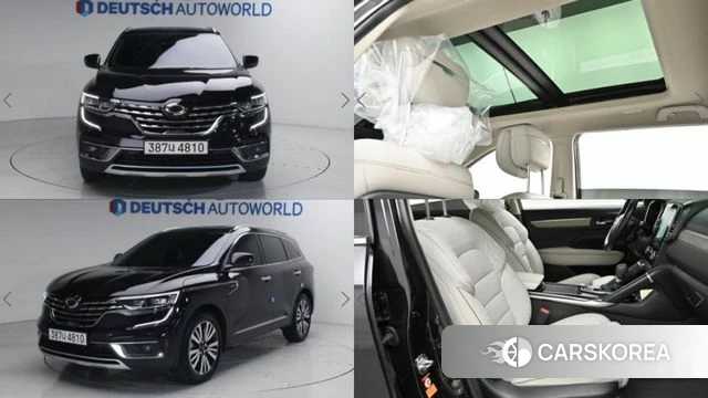 Renault Korea (Samsung) The New QM6 2020 Черный из Кореи