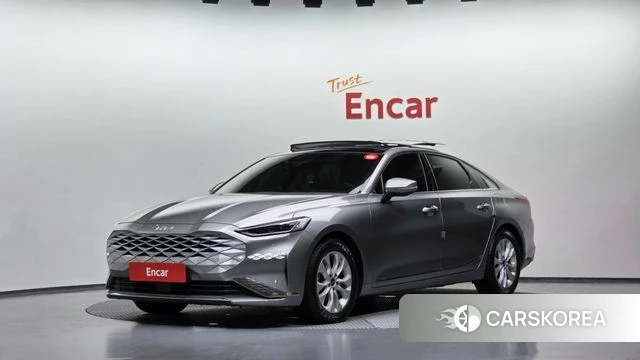 Kia K8 2021 Серебристо-серый из Кореи