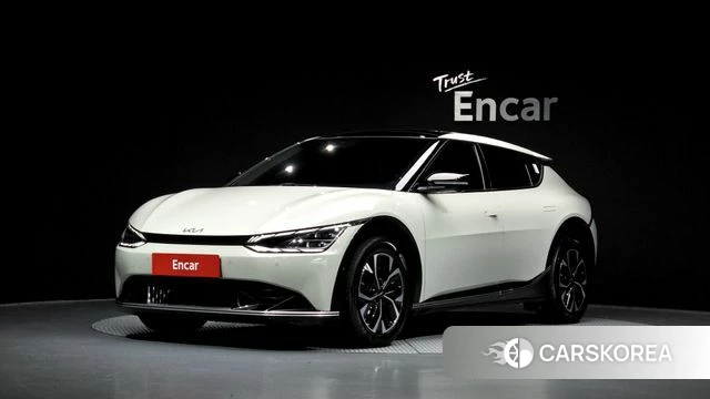 Kia EV6 2021 Жемчужный цвет из Кореи