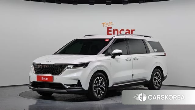 Kia Carnival 4th generation 2021 Белый из Кореи