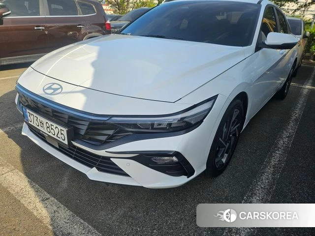 Hyundai The New Avante (CN7) 2024 Белый из Кореи