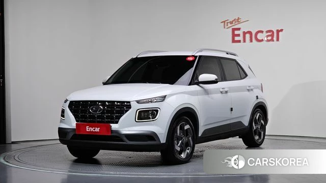 Hyundai Venue 2021 Белый из Кореи