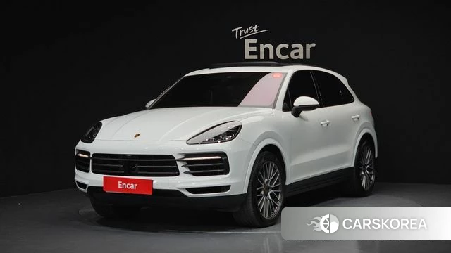 Porsche Cayenne (PO536) 2023 Белый из Кореи