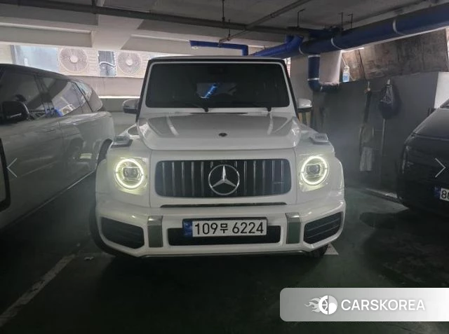Mercedes-Benz G-Class W463b 2021 Белый из Кореи