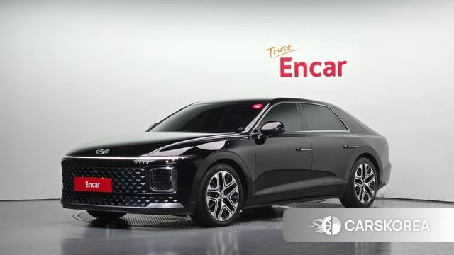 Hyundai Grandeur Hybrid (GN7) 2023 Черный из Кореи