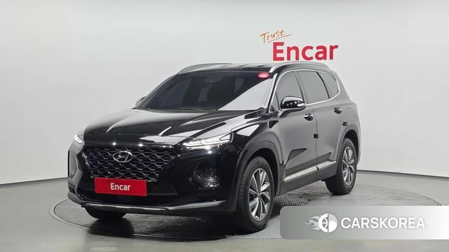Hyundai Santa Fe TM 2019 Черный из Кореи