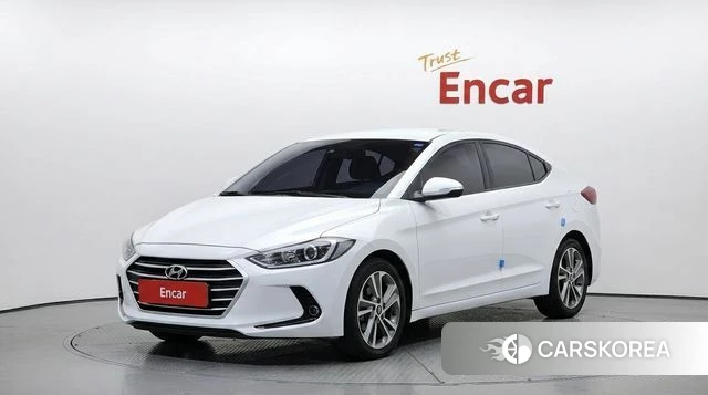 Hyundai Avante AD 2018 Белый из Кореи