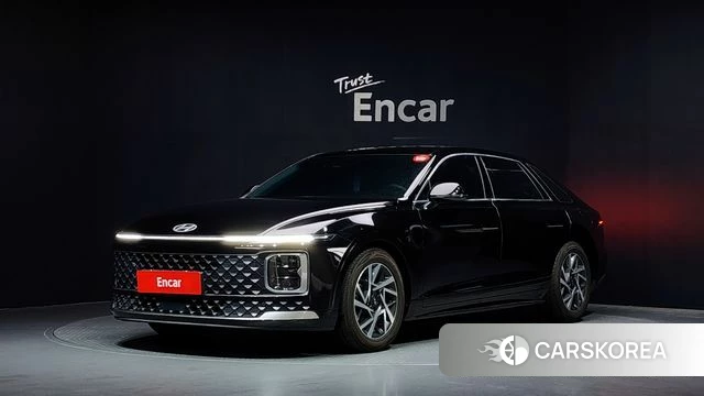 Hyundai Grandeur Hybrid (GN7) 2024 Черный из Кореи