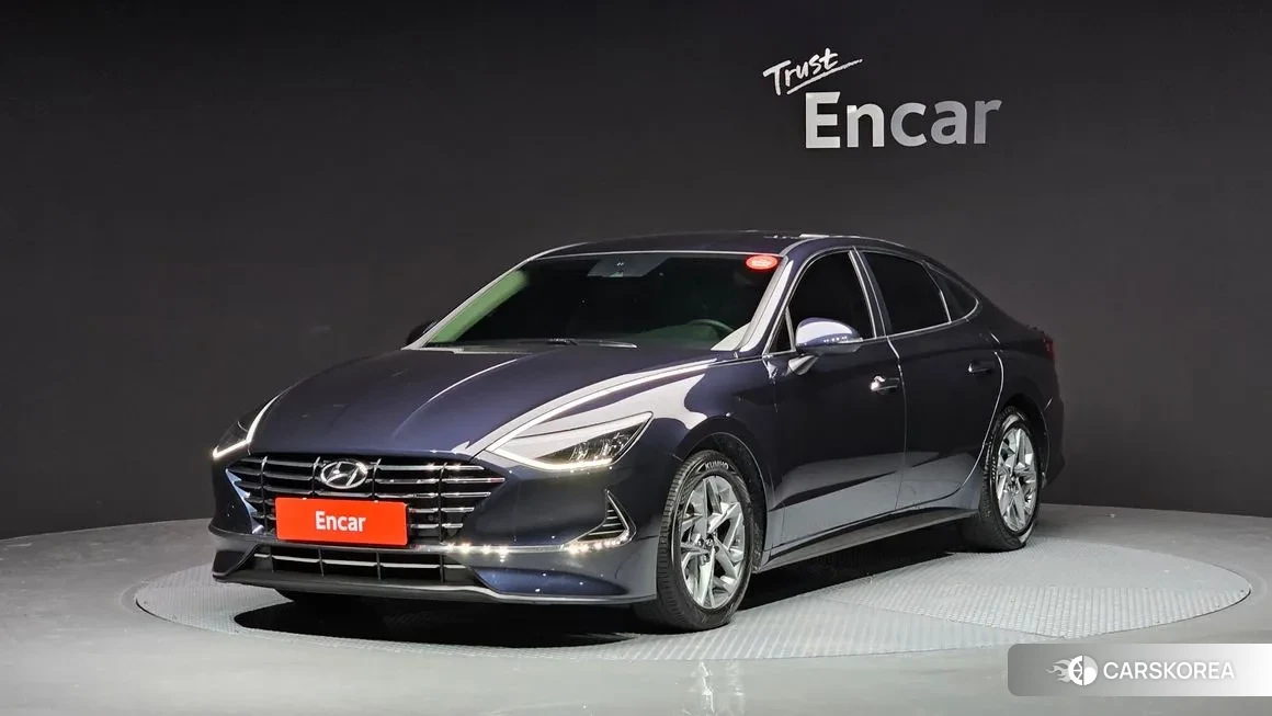 Hyundai Sonata (DN8) 2019 Синий из Кореи