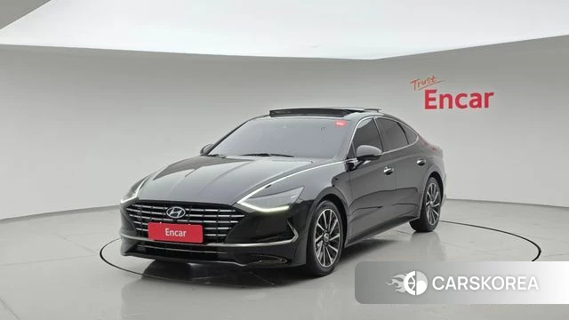 Hyundai Sonata Hybrid (DN8) 2021 Черный из Кореи