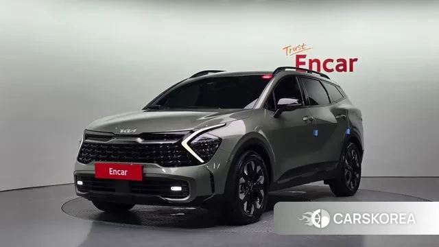 Kia Sportage 5th Generation 2023 Зеленый из Кореи