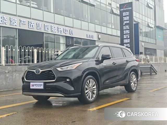 Toyota Highlander 2024 Черный из Китая