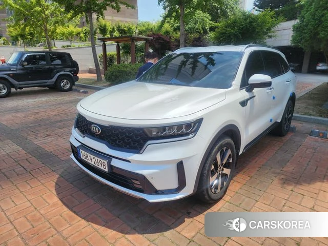 Kia Sorento 4th Generation 2021 Белый из Кореи