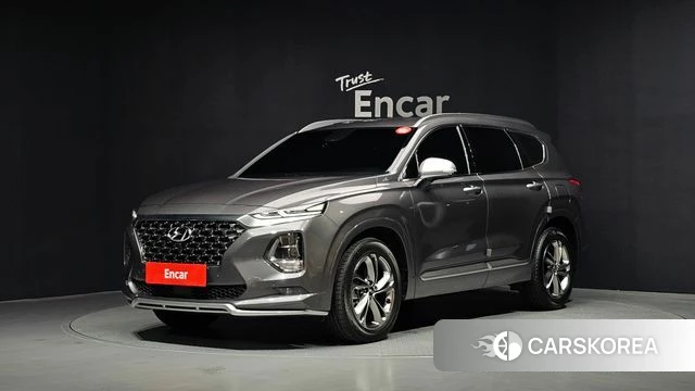 Hyundai Santa Fe TM 2019 Серый из Кореи