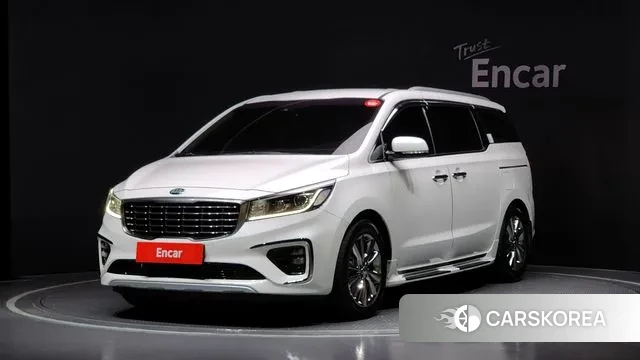 Kia The New Carnival 2020 Белый из Кореи