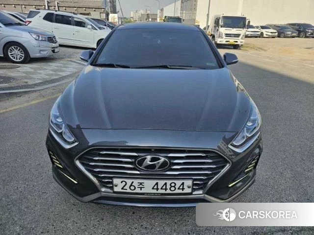 Hyundai Sonata New Rise Hybrid 2018 Серый из Кореи
