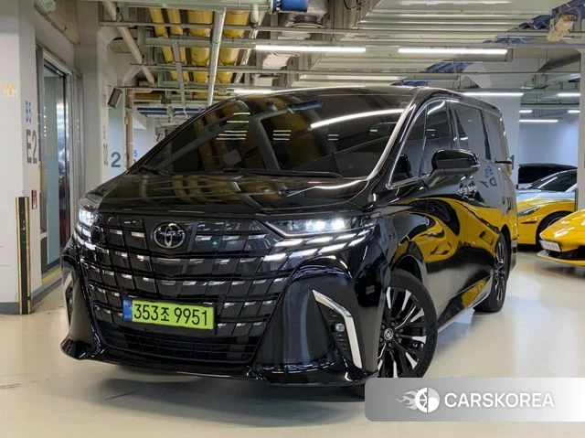 Toyota Alphard 4th Generation 2023 Черный из Кореи