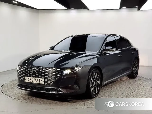 Hyundai The New Grandeur IG Hybrid 2020 Серый из Кореи