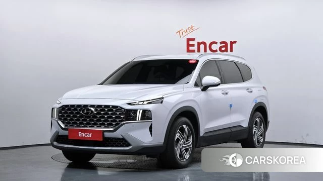 Hyundai The New Santa Fe 2021 Серый из Кореи