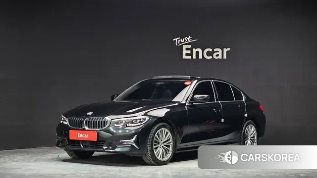 BMW 3 Series (G20) 2022 Черный из Кореи