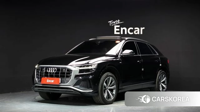Audi Q8 (4M) 2021 Черный из Кореи