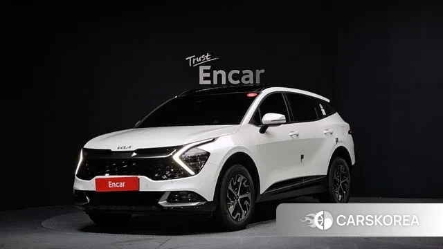 Kia Sportage 5th Generation Hybrid 2022 Белый из Кореи