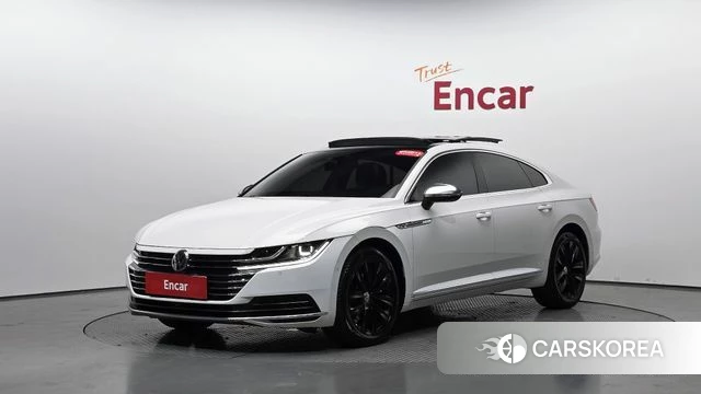 Volkswagen Arteon 2019 Белый из Кореи