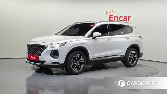 Hyundai Santa Fe TM 2018 Белый из Кореи