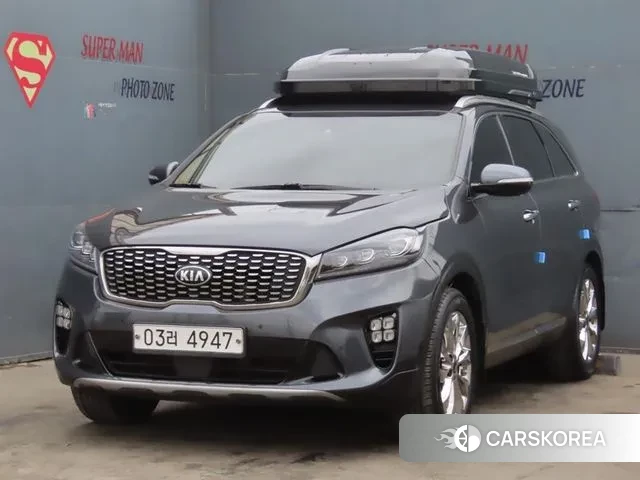 Kia The New Sorento 2018 Серый из Кореи