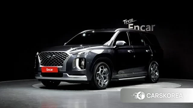 Hyundai Palisade 2021 Серый из Кореи