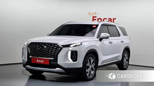 Hyundai Palisade 2021 Белый из Кореи