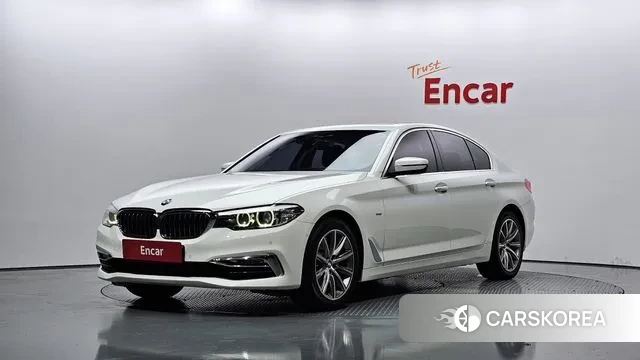 BMW 5 Series (G30) 2018 Белый из Кореи